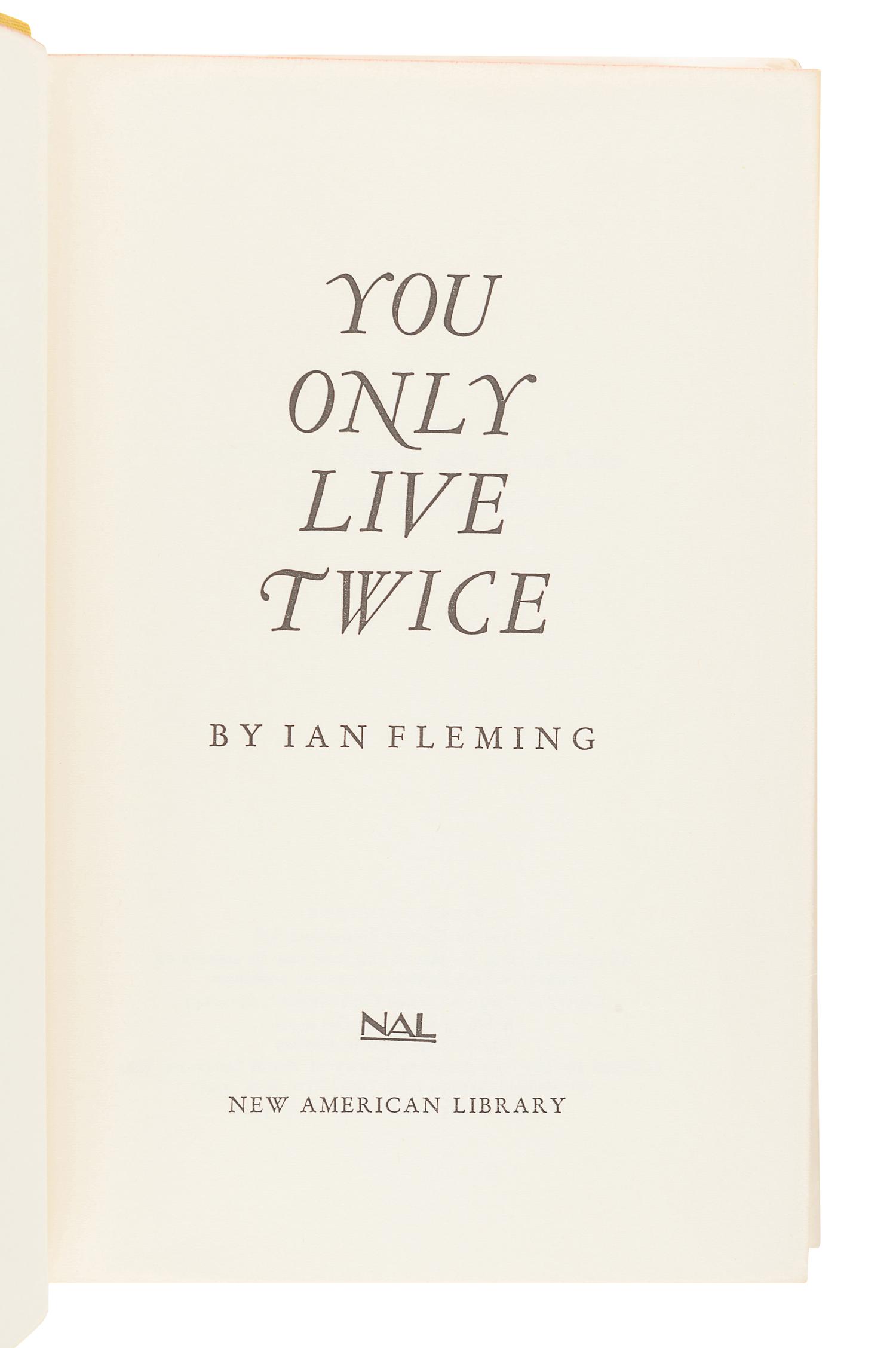 [FLEMING, Ian] -- [US EDITIONS AND PIRACIES]. A group of 5 works, comprising: