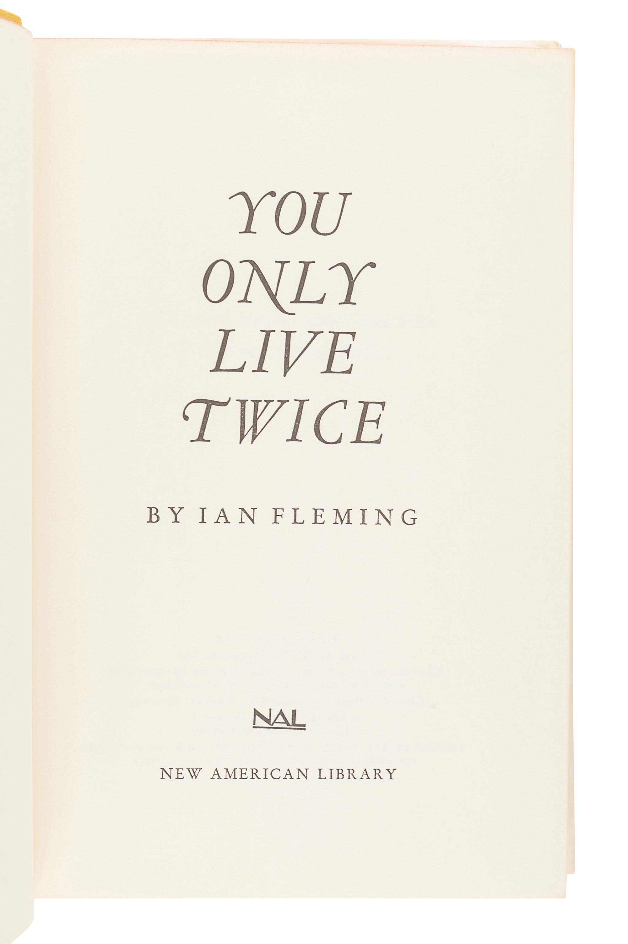 [FLEMING, Ian] -- [US EDITIONS AND PIRACIES]. A group of 5 works, comprising: