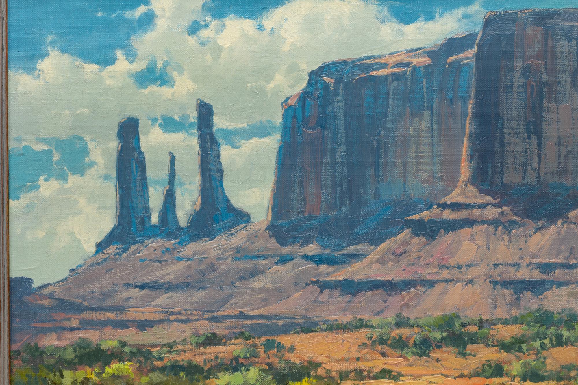 Three Sisters Monument Valley