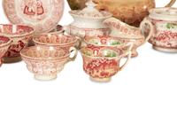 A Collection of English Transferware Tea and Dinner Articles