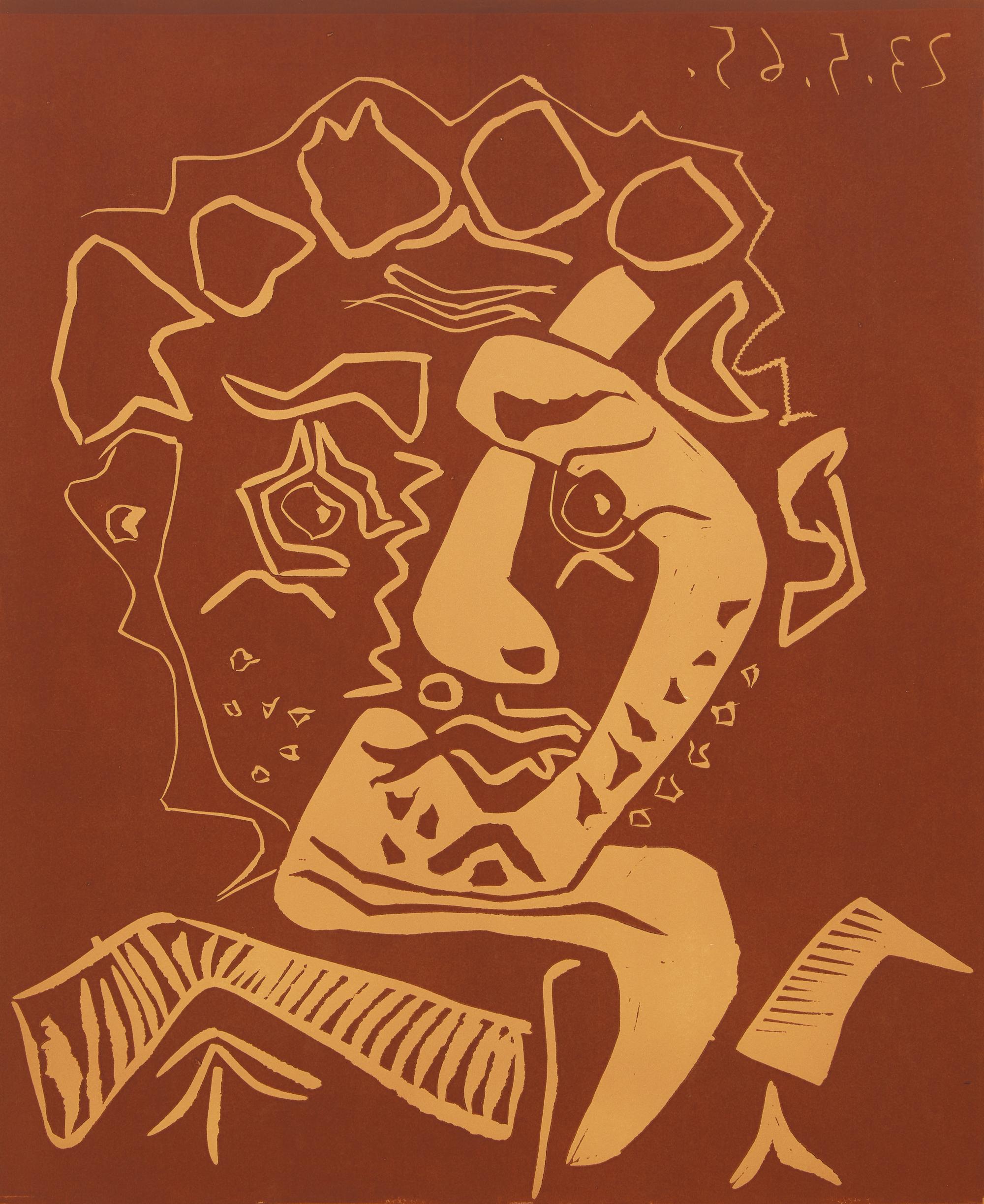 Tête d'Histrion ( Le Danseur) (2 works), 1965