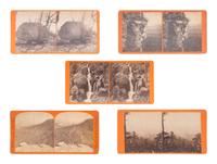 [EARLY PHOTORAPHY]. 20 views of Lookout Mountain in various formats, most by J.B. LINN.