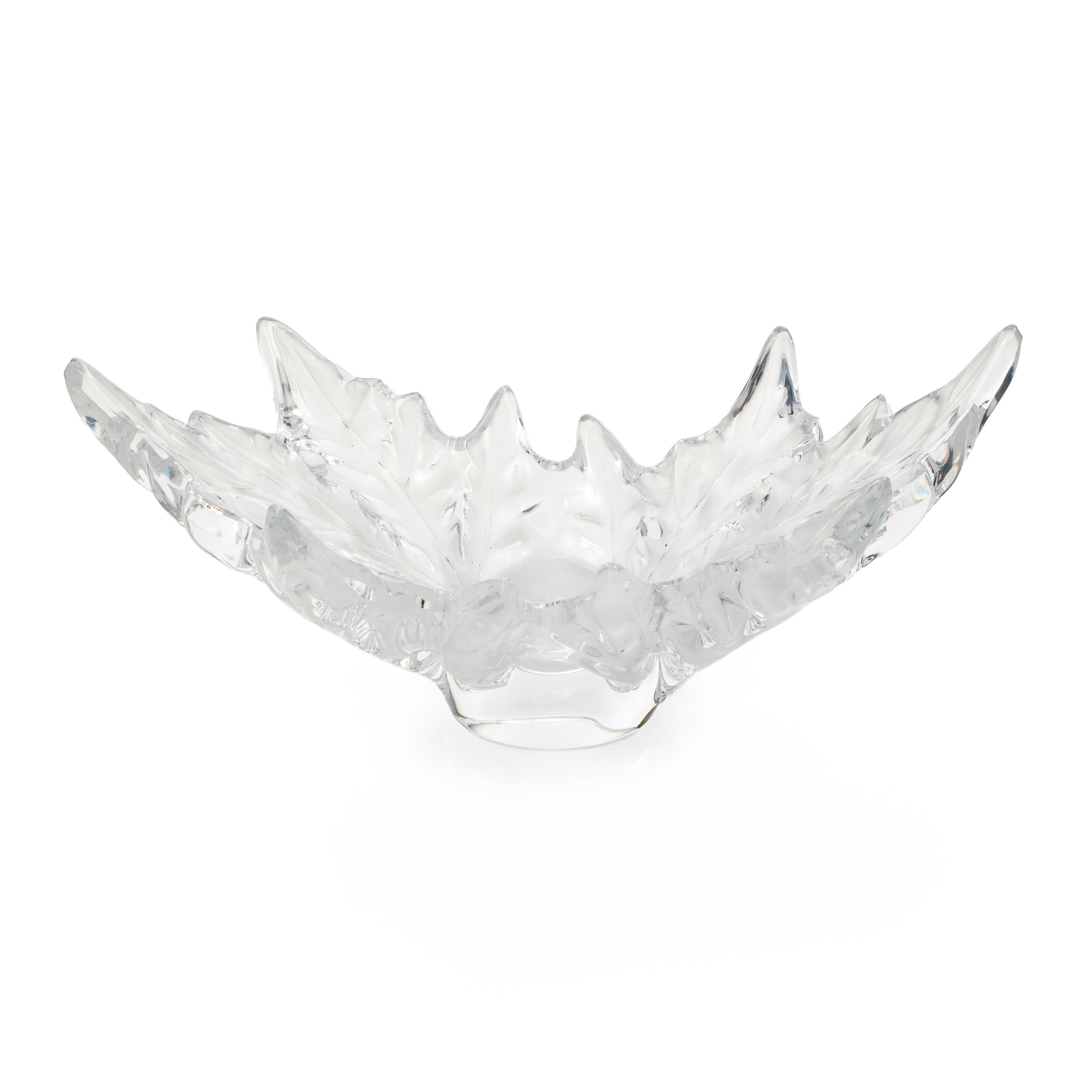 A Lalique Champs Elysées Bowl