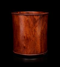 A Chinese Huanghuali Brush Pot