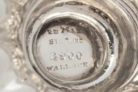 An American Silver Four-Piece Tea Service, R. Wallace & Sons — 20th Century