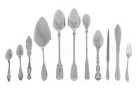 A Collection of Silver Flatware Articles