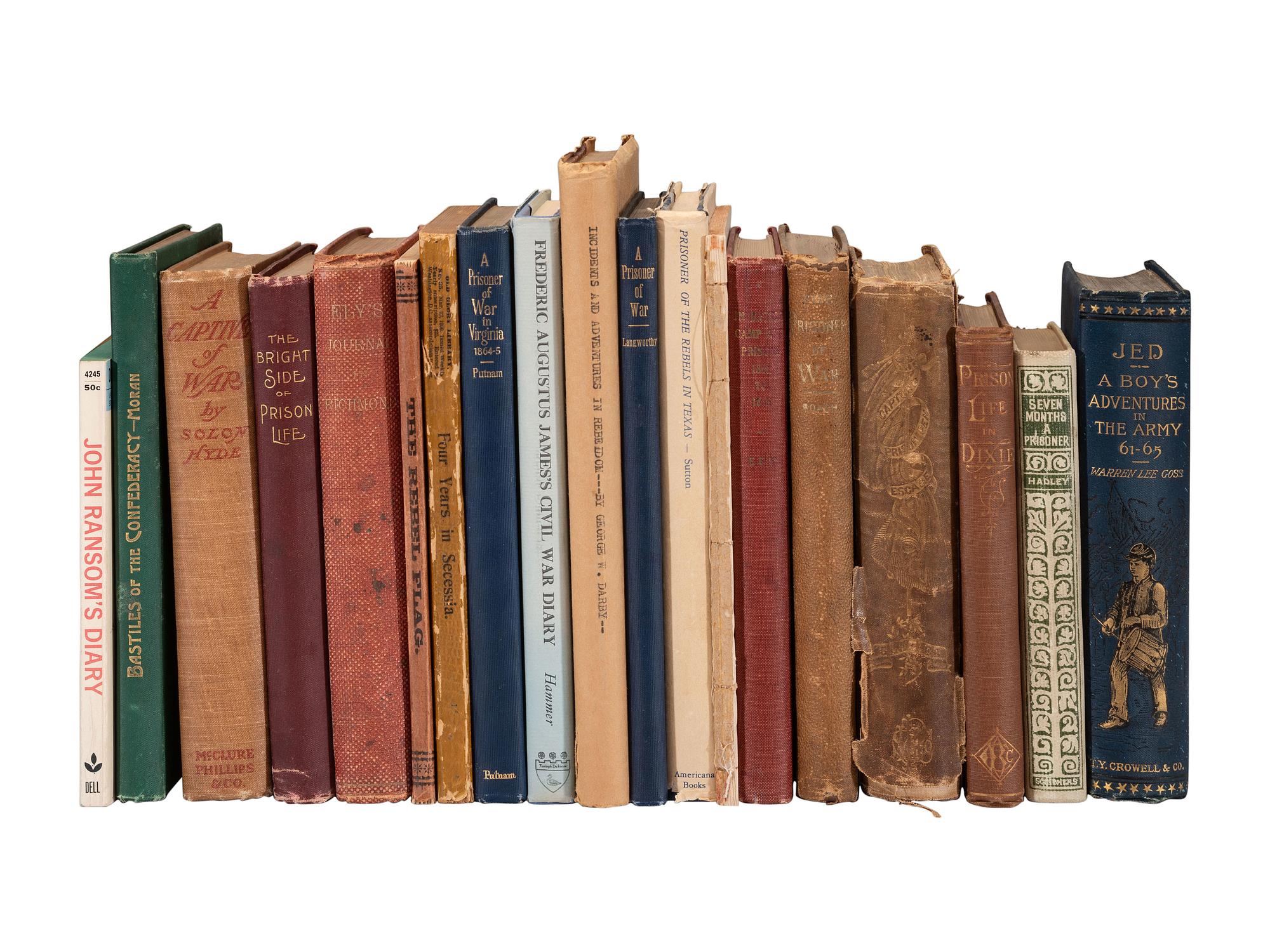 [CIVIL WAR]. Union soldiers in Confederate prisons. 35 volumes.