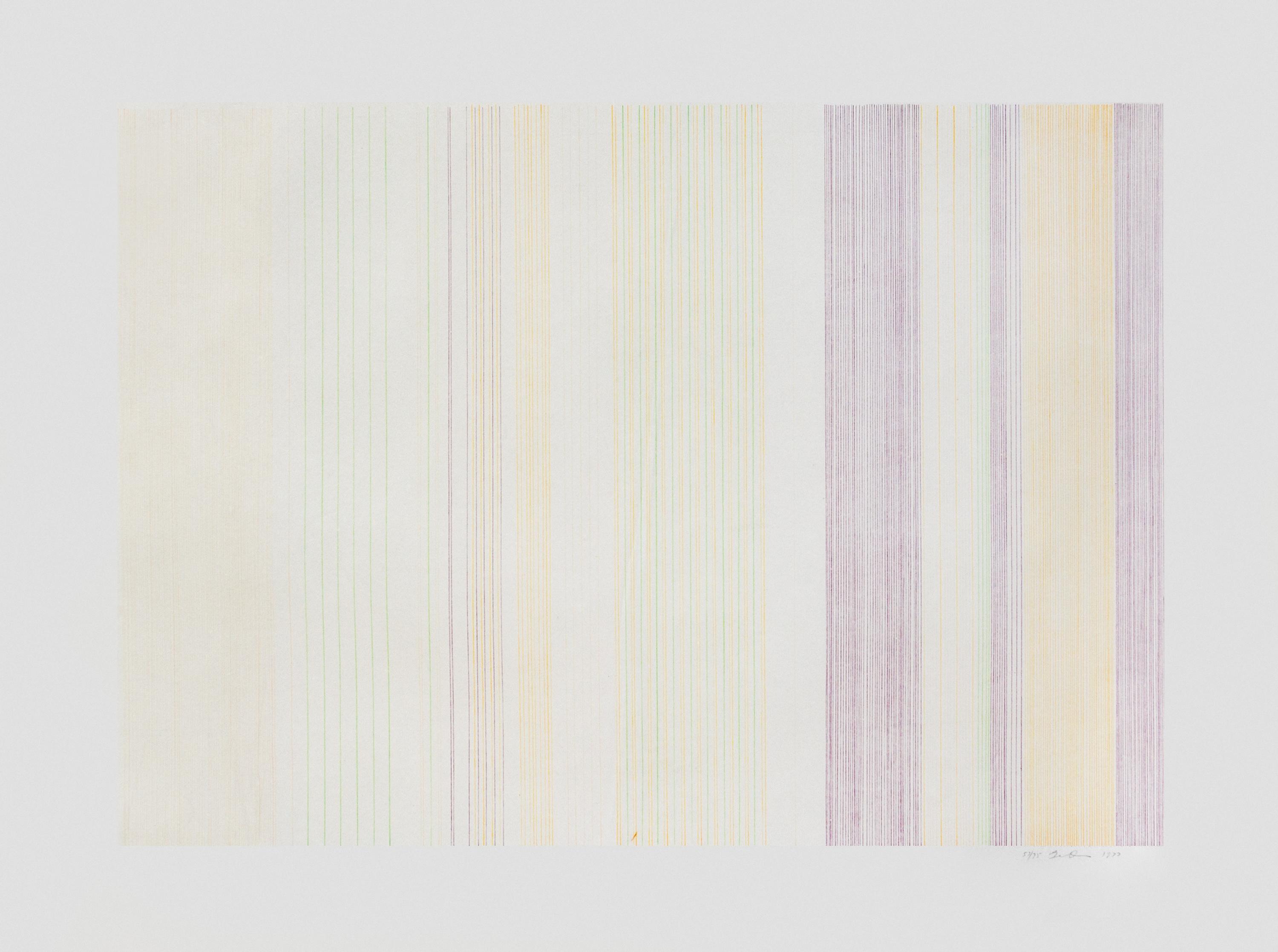 Gene Davis, (American, 1920-1985), Home Run, 1973