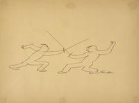 A Pair of Fencing Illustrations