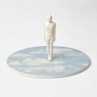 A Wedgwood Sculptural Group Titled "Sky Platform II" Designed by Glenys Barton (b 1944) UK, 1984