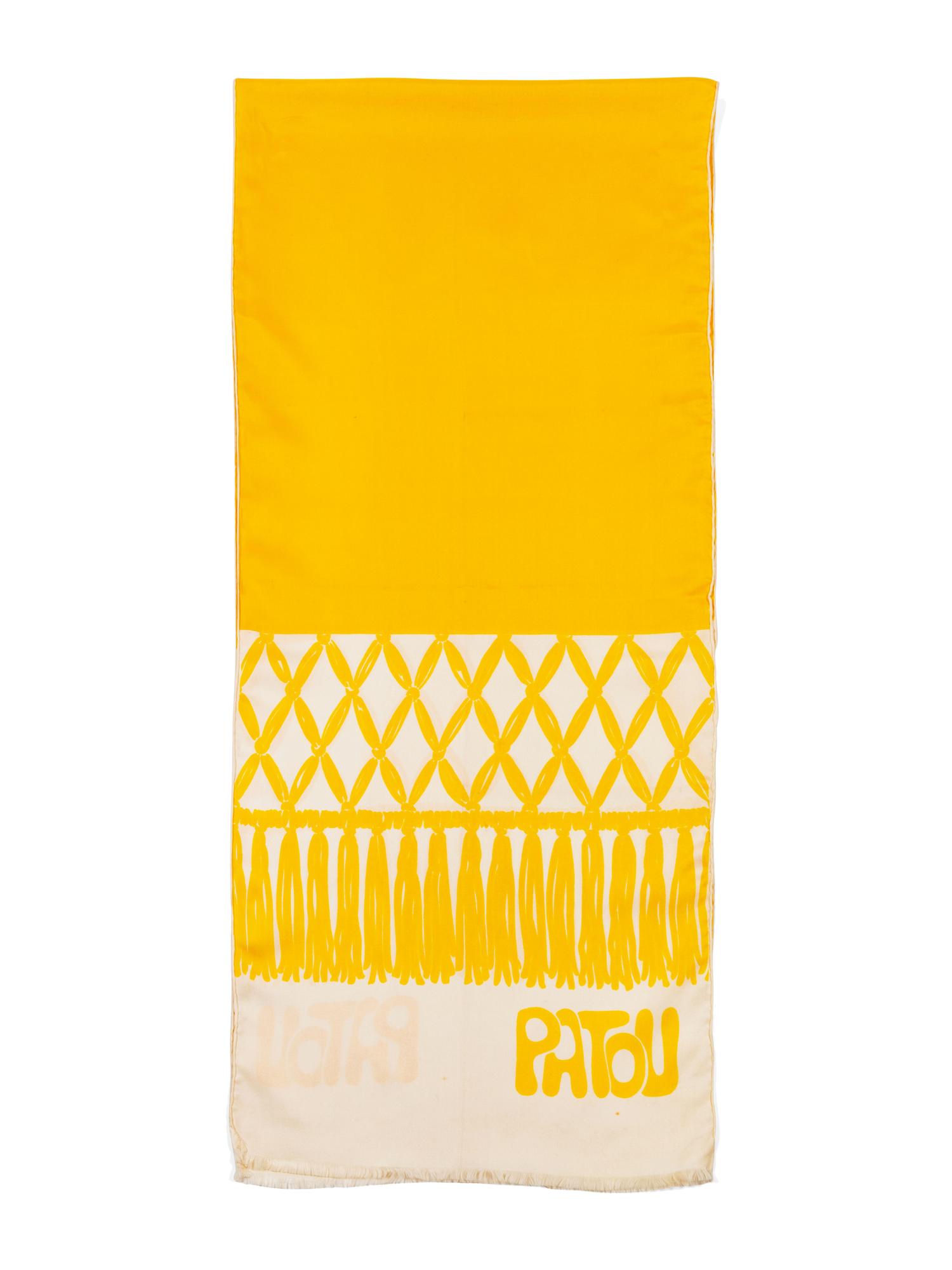 Three Scarves: Patou, Dior, Rykiel, 1970-90s