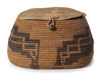 Cahuilla Lidded Basket