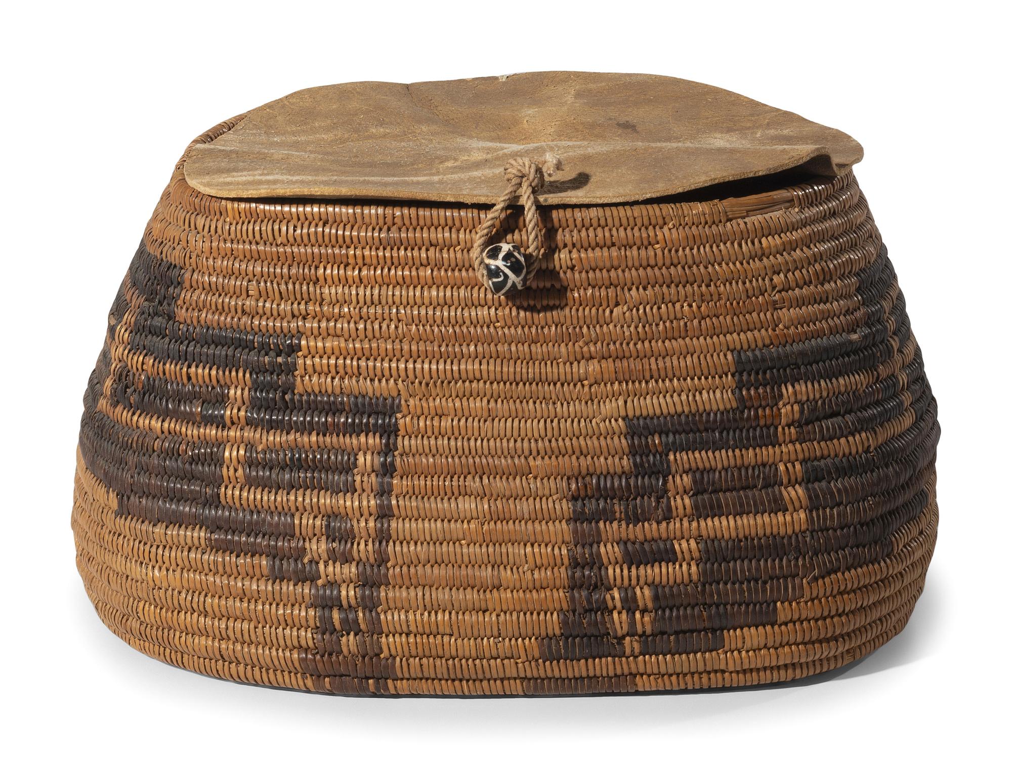 Cahuilla Lidded Basket