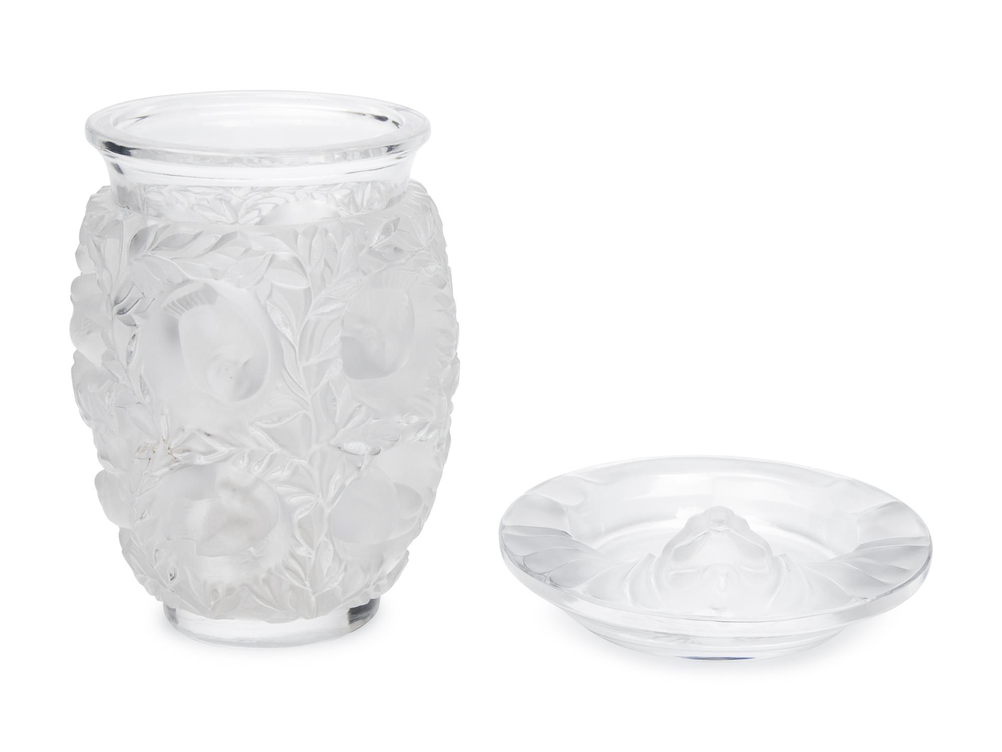 Two Lalique Table Articles