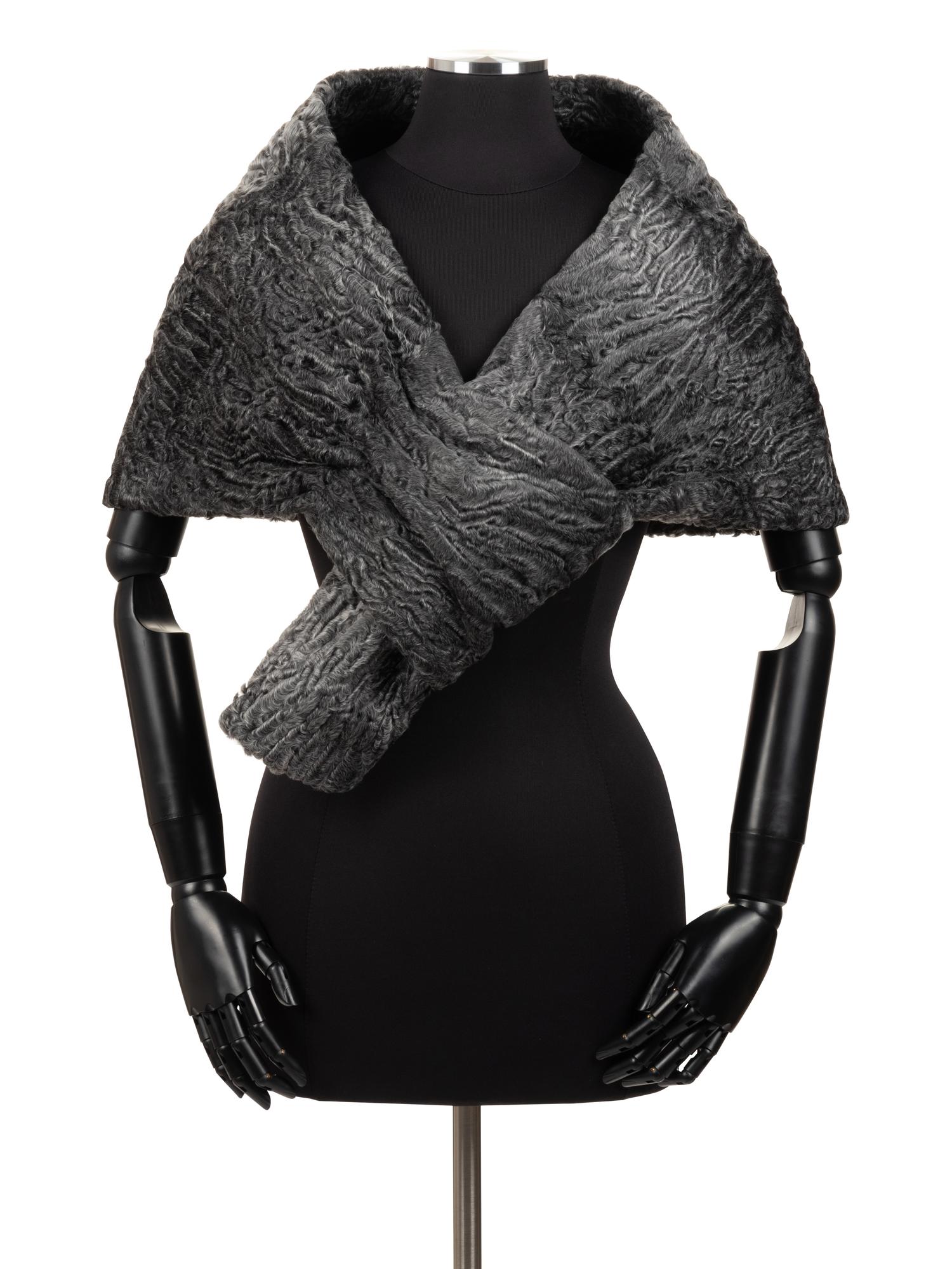 J. Mendel Stardust Swakara Pull-Through Stole