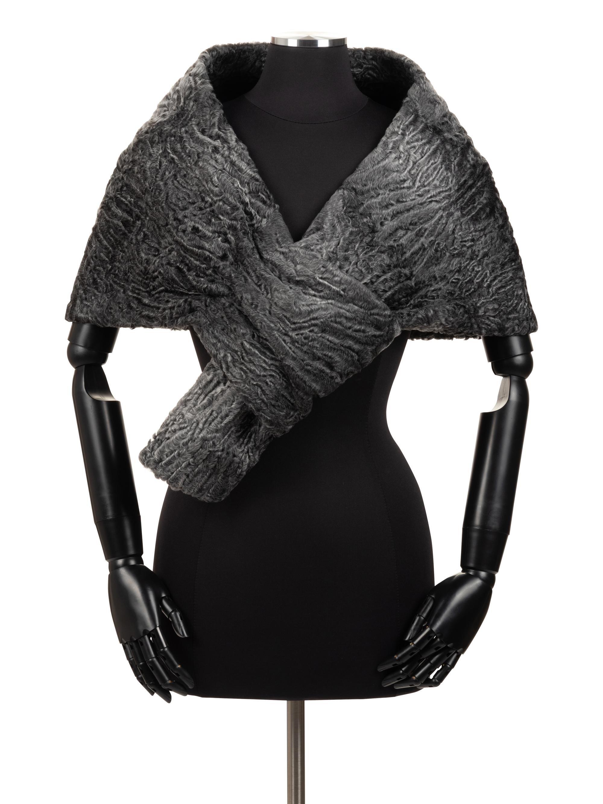 J. Mendel Stardust Swakara Pull-Through Stole