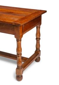 A French Provincial Walnut Farm Table