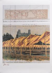 Three Posters (The Gates, Project for Central Park; The Gates, Project for Central Park; and Over the River Project for Colorado)
