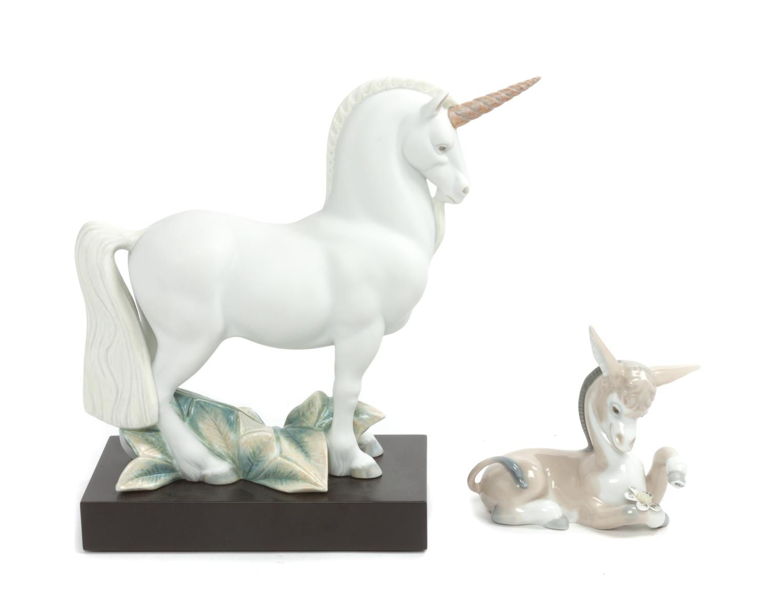 Two Lladro Figural Groups Width of first 11 1/2 inches. — 20TH CENTURY