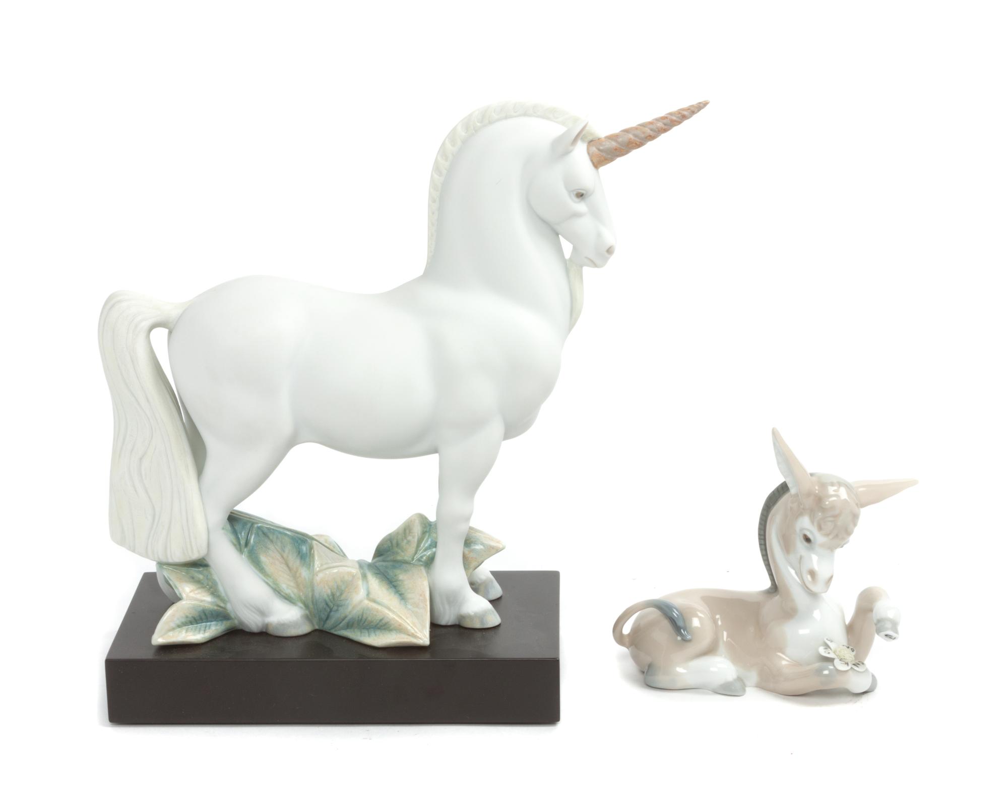 Two Lladro Figural Groups Width of first 11 1/2 inches. — 20TH CENTURY