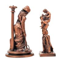 Two Continental Bronze Figures