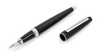 An S.T. Dupont Ellipsis: Composite Noir Fountain Pen