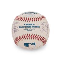A 1969 Chicago Cubs Team Signed Autograph Baseball - 17 Signatures (Beckett Authentication Services)
