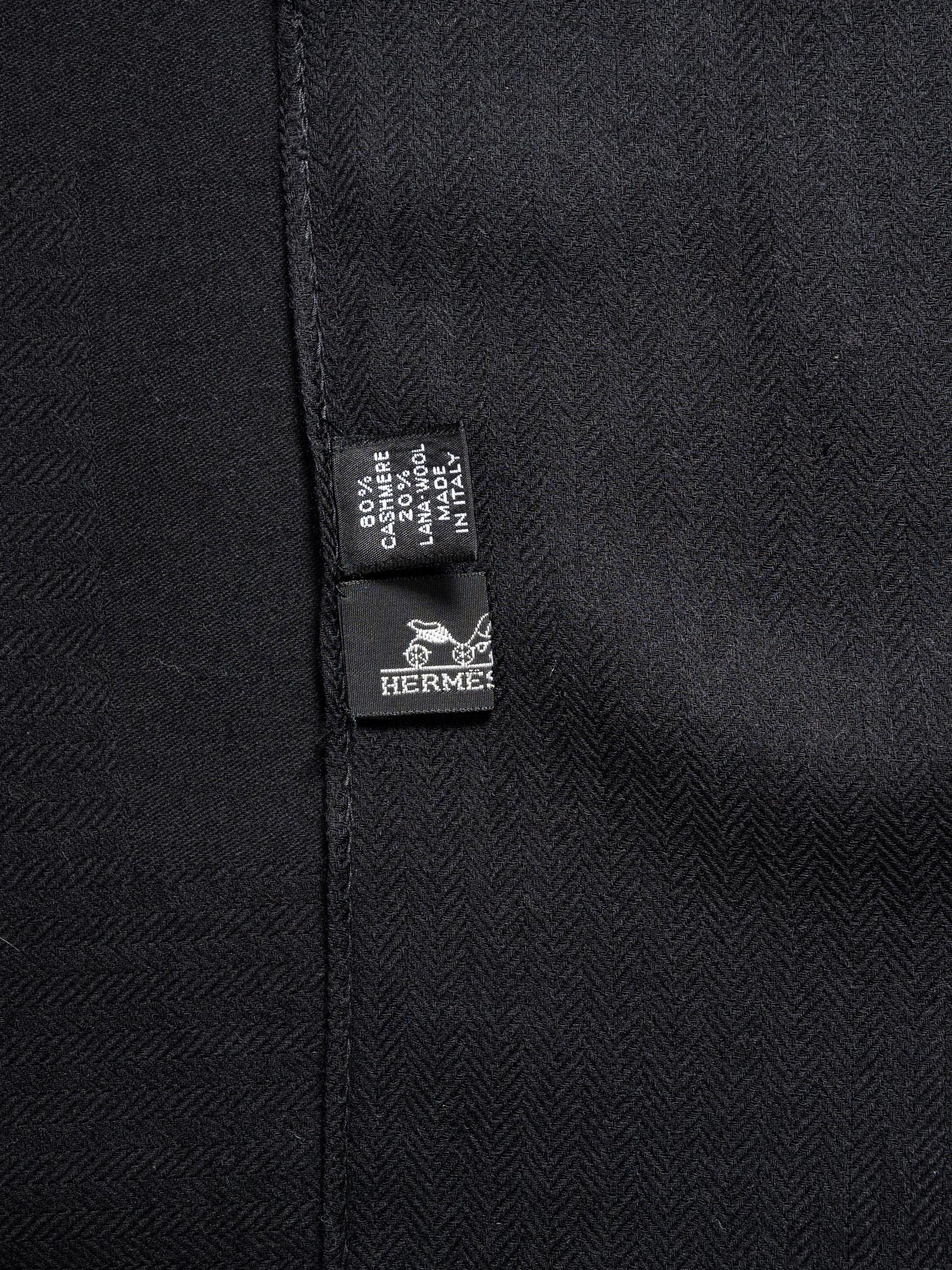 Eight Designer Shawls and Scarves: One Giorgio Armani, Two Hermès, and Five Loro Piana