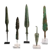 Five Luristan Bronze Spear Points