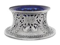An Edwardian Britannia Silver Dish Ring