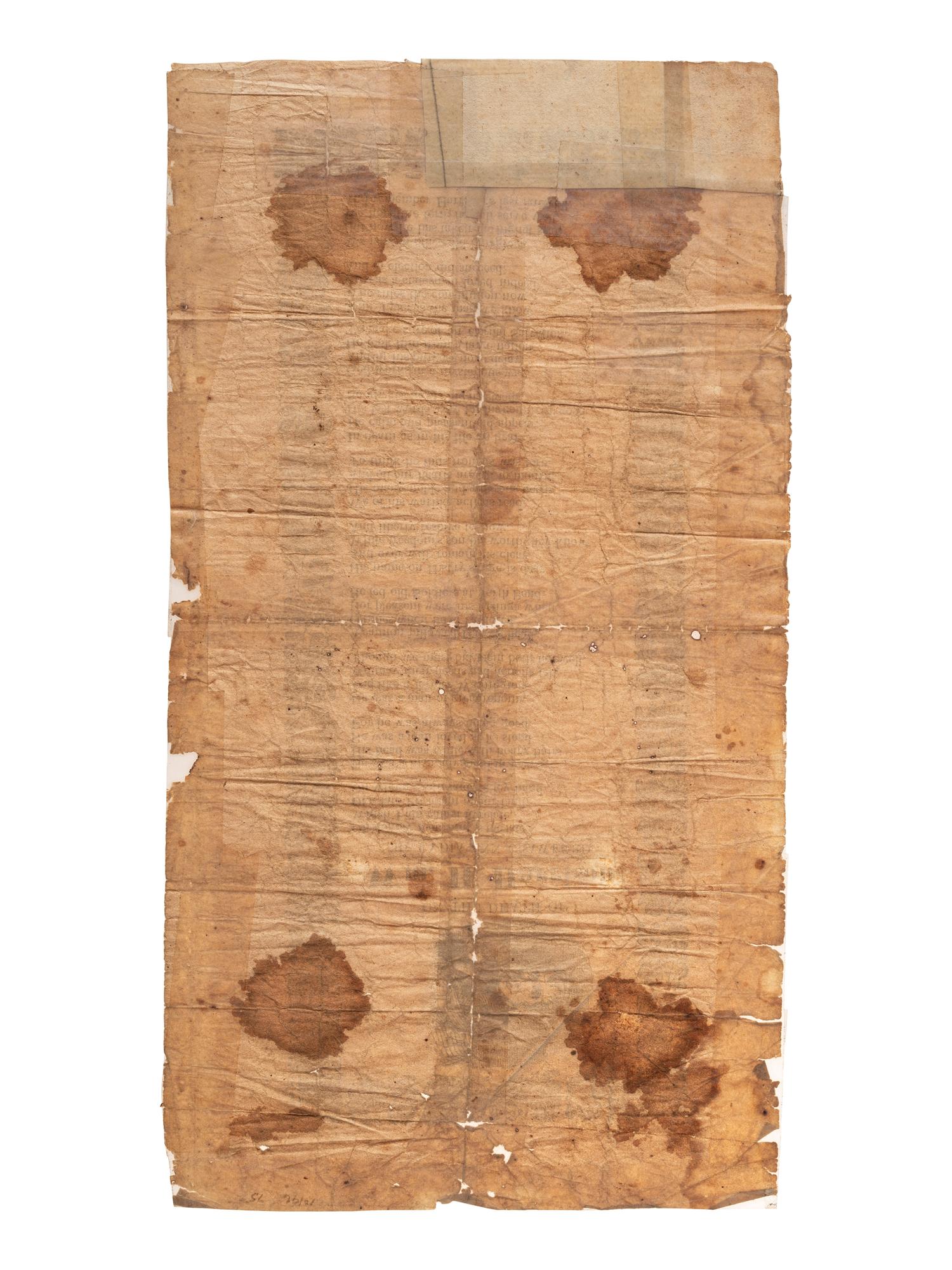 [HARRISON, William Henry]. A group of 3 broadsides related to the death and funeral of William Henry Harrison, comprising: