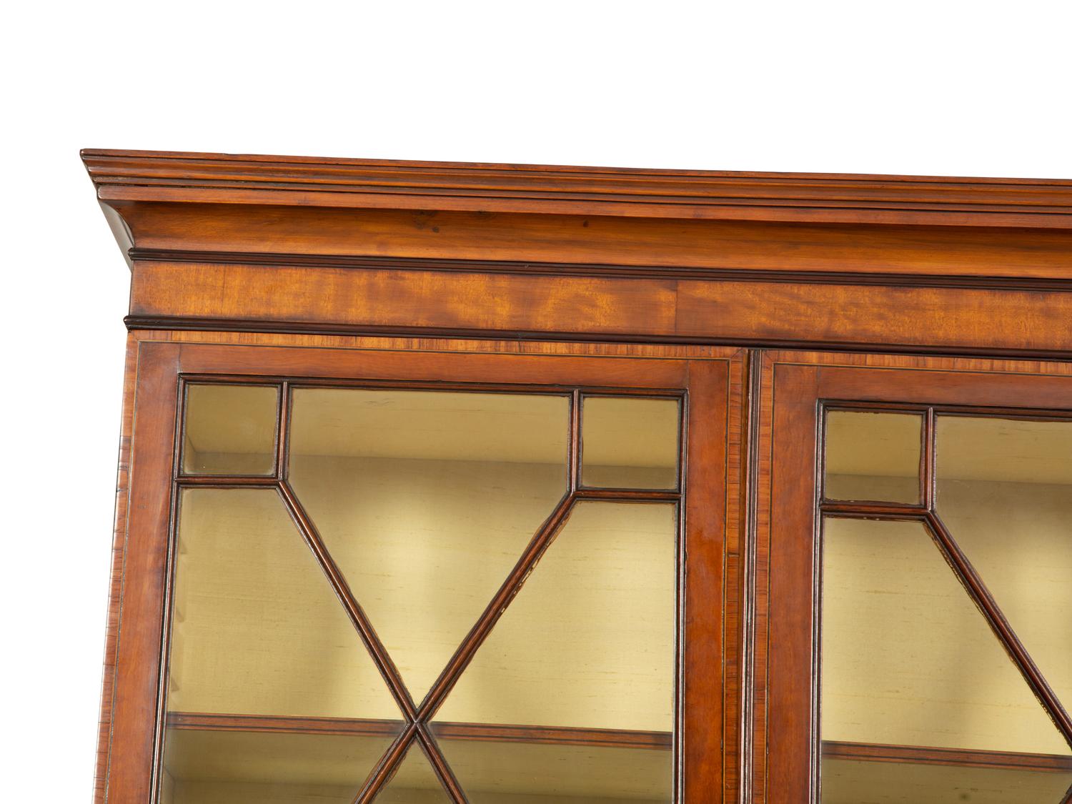 A George III Mahogany Secretary Bookcase
