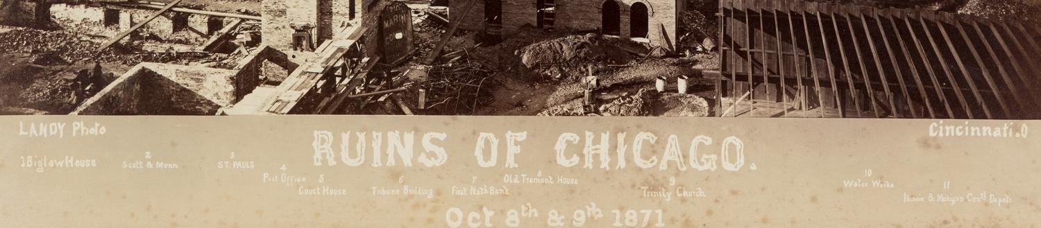 Landy Studio Ruins of Chicago, October 8th and 9th, 1871