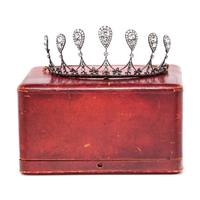ANTIQUE, ROYAL DIAMOND TIARA
