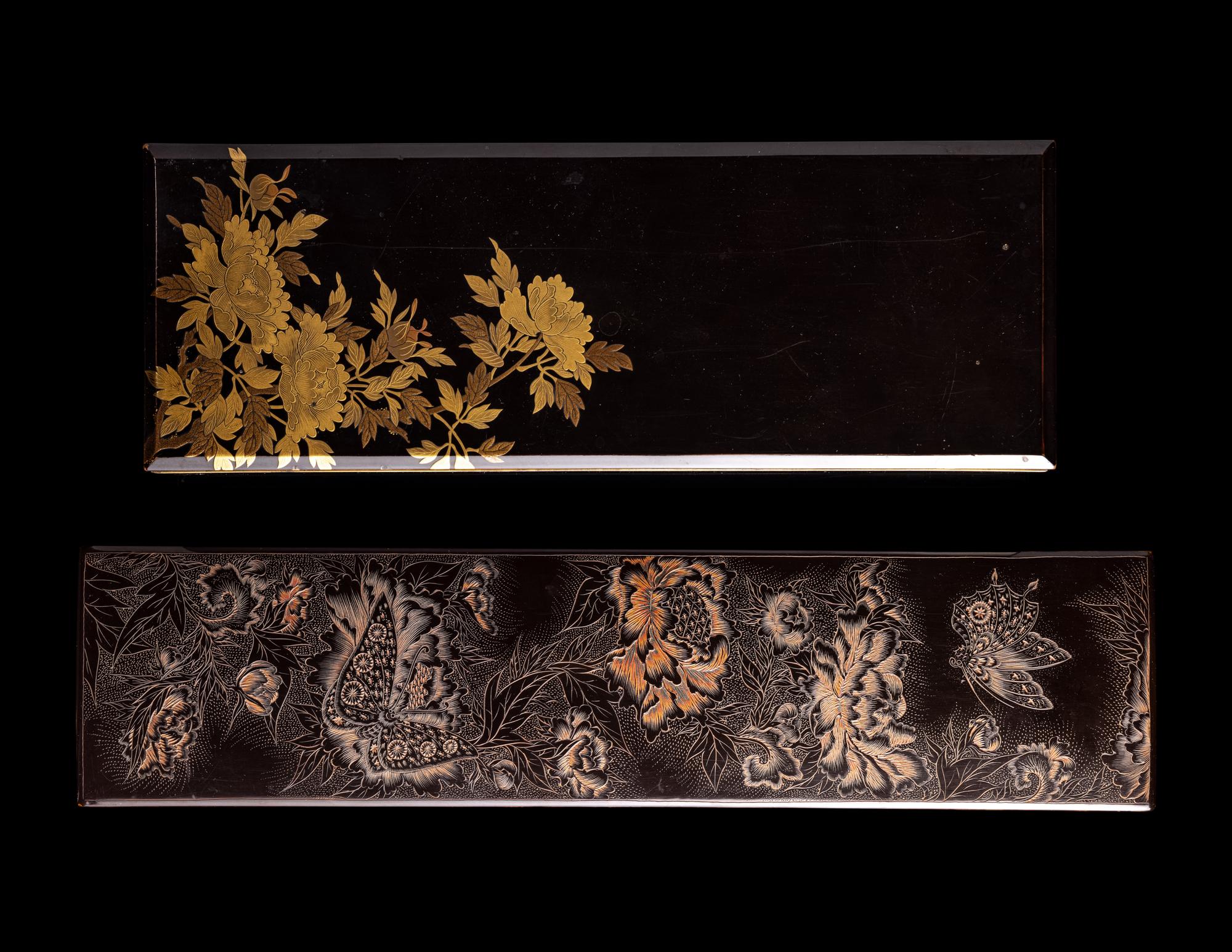Two Japanese Lacquer Boxes