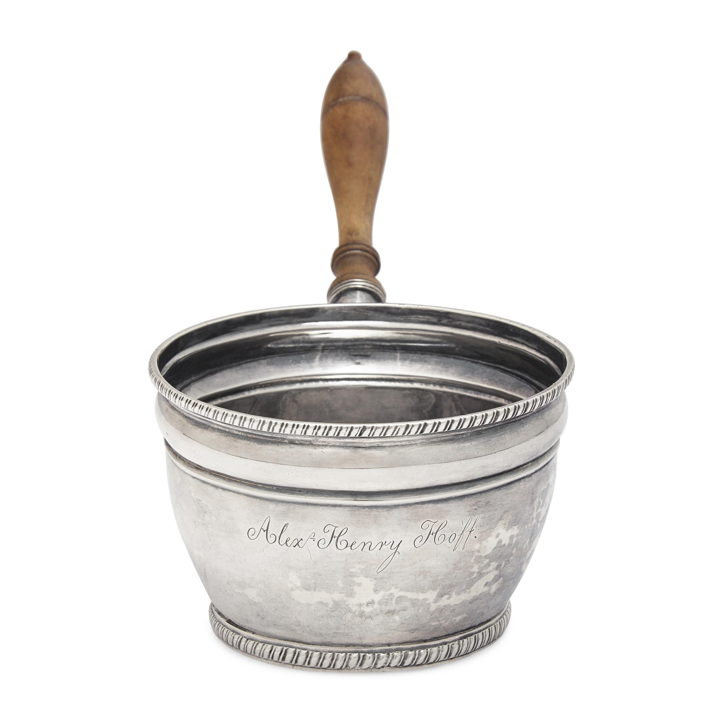 A Federal Silver Brandy Warmer