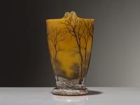Winter Scene Vase