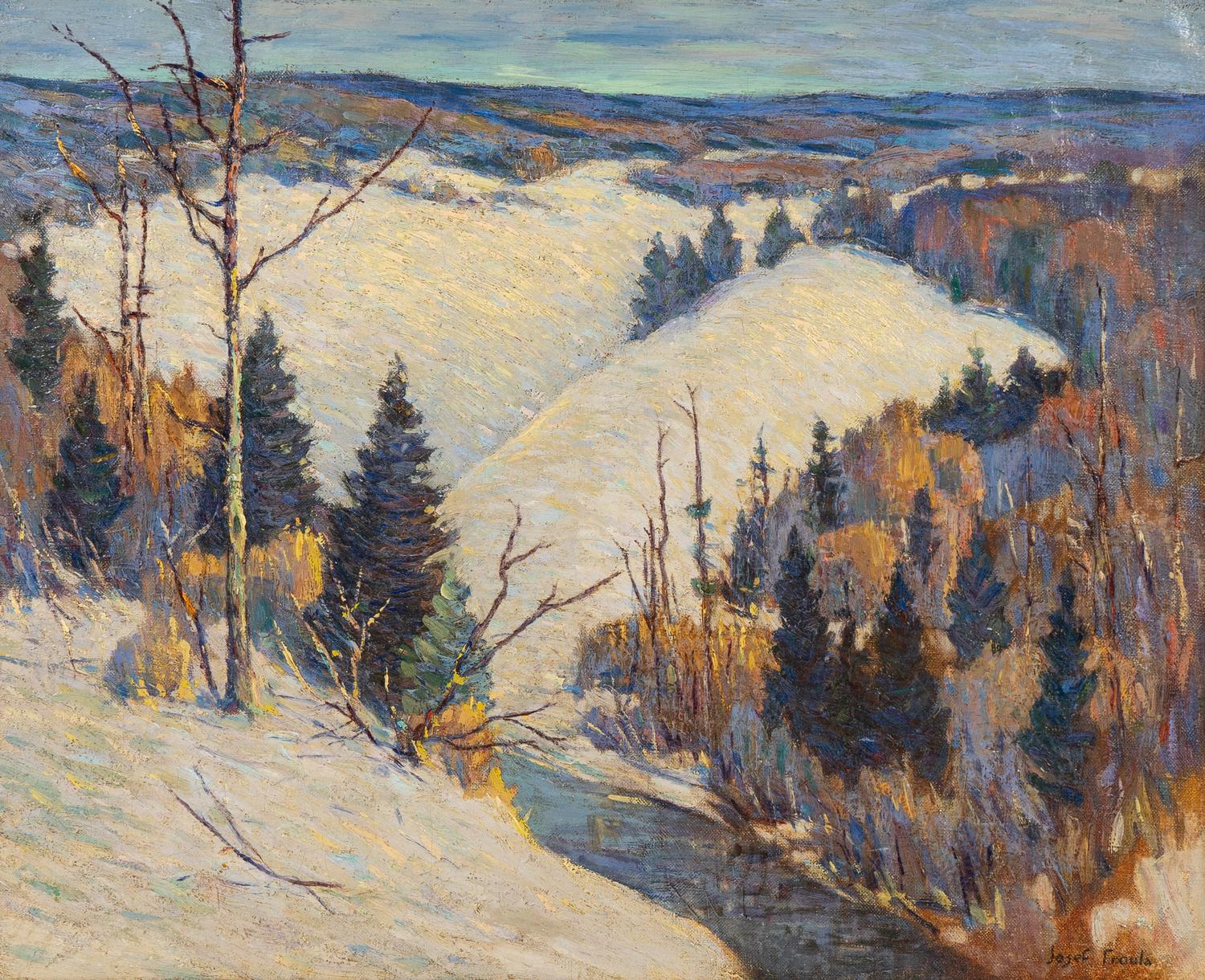 Hillside Snow