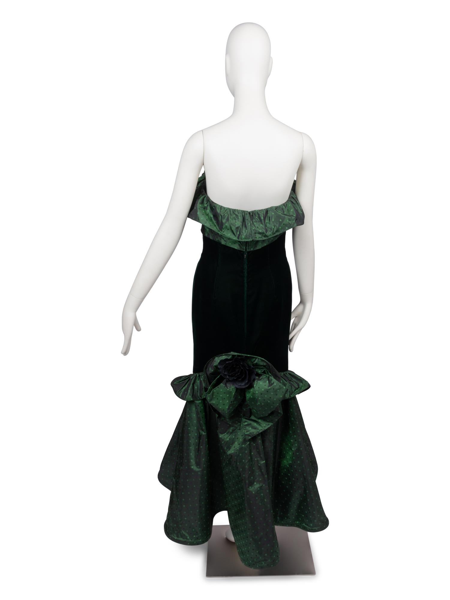 Nina Ricci Evening Dress with Stole, 1988