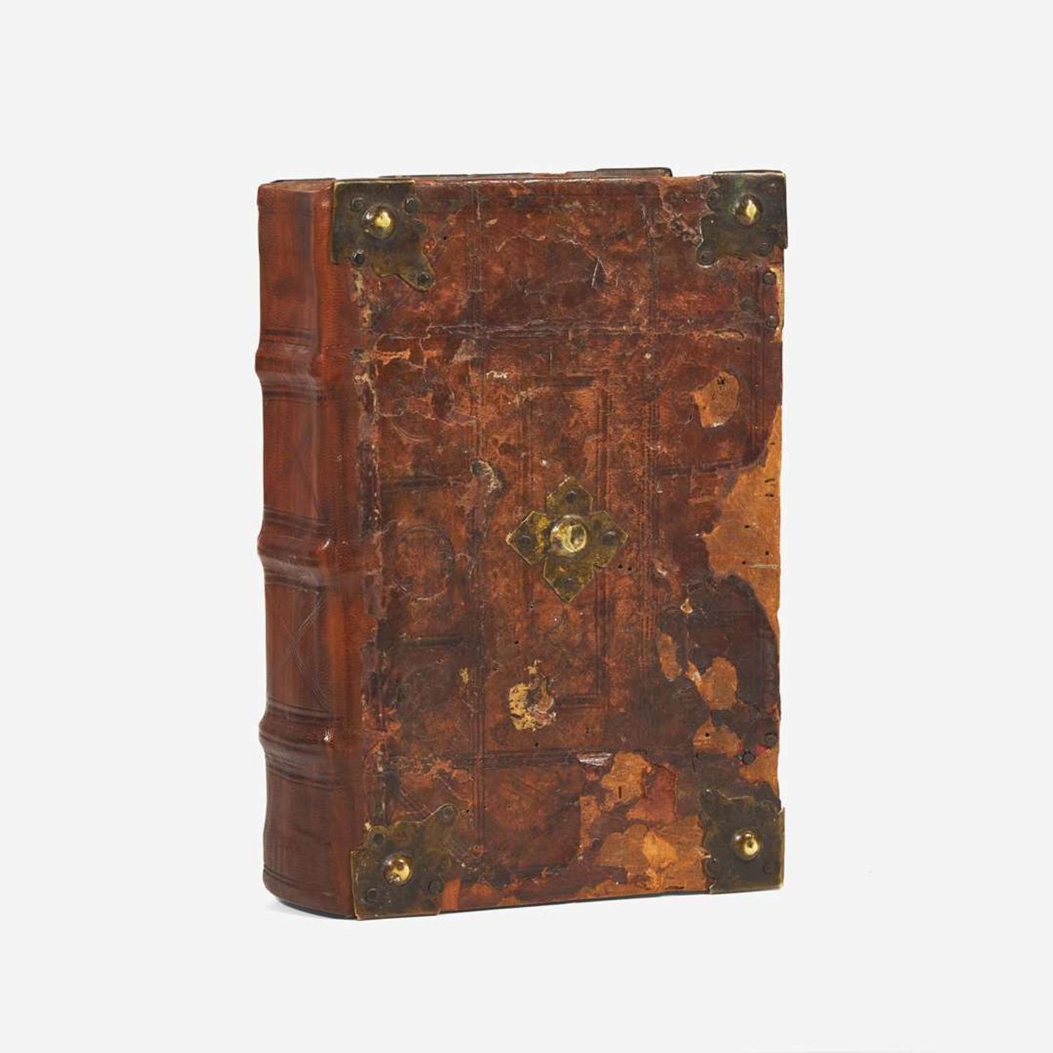 [Religion] [Incunabula] (Biblia Latina) Biblia cum summariss concordantiss diuisionibus: quattuour: repertoriss prepositis: numeriqa folioru distinctione terse fideliter imp(re)ssa