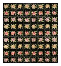 A Stark Faux Needlepoint Rug