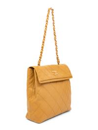 CHANEL, TOPSTITCHED TALL FLAP BAG