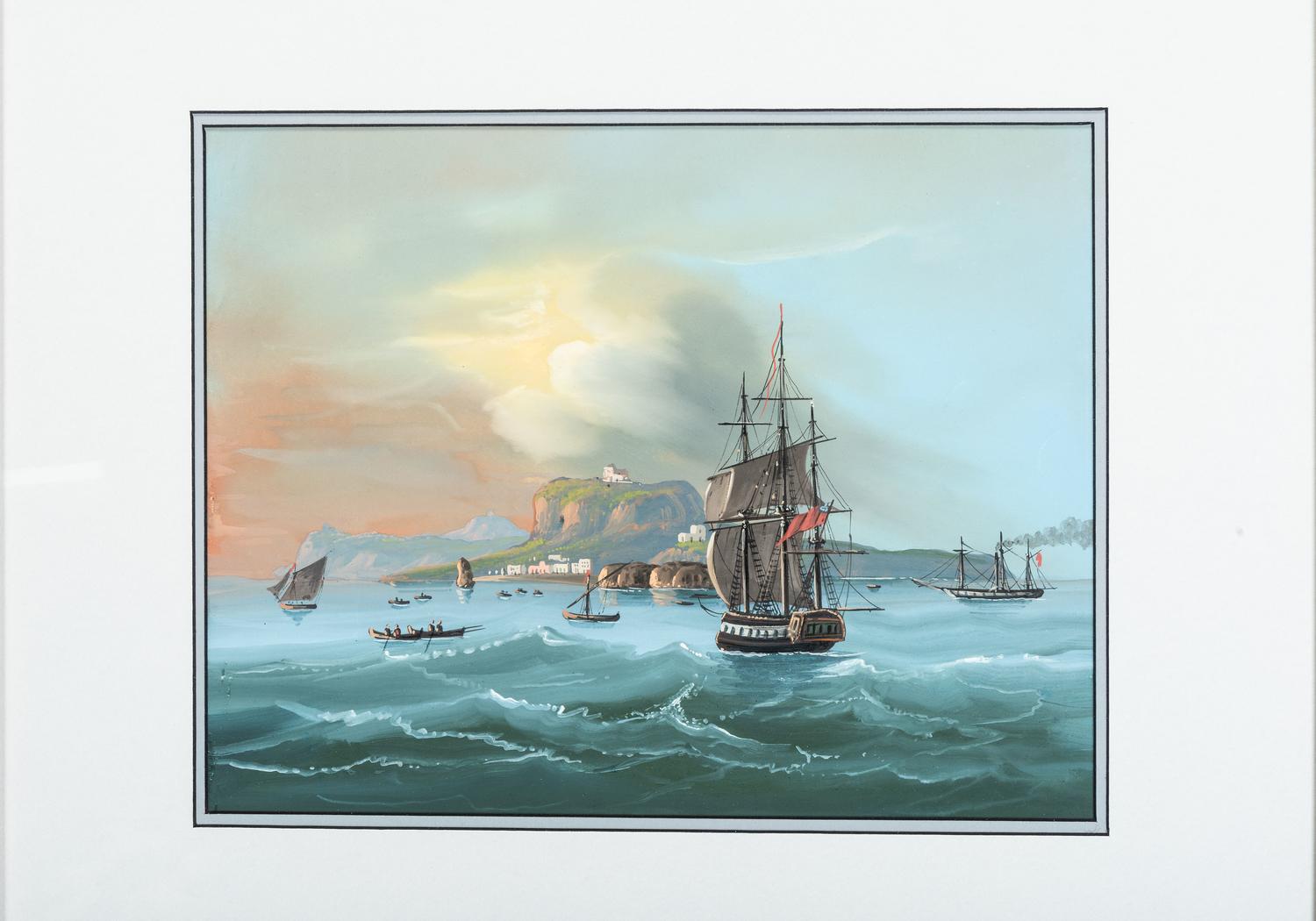 Attributed to M. Mauton (Active Naples, 19th Century)