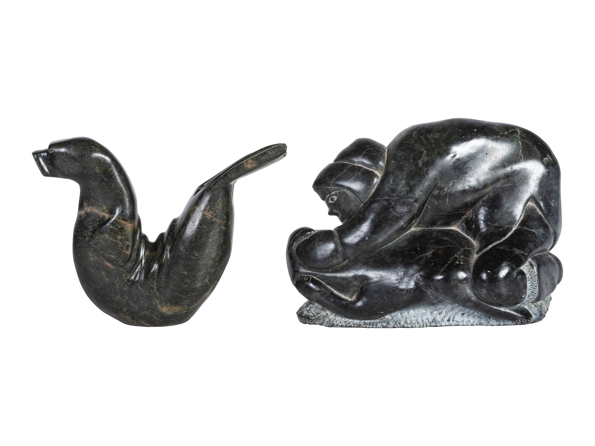 Soapstone Seal Carving, PLUS
