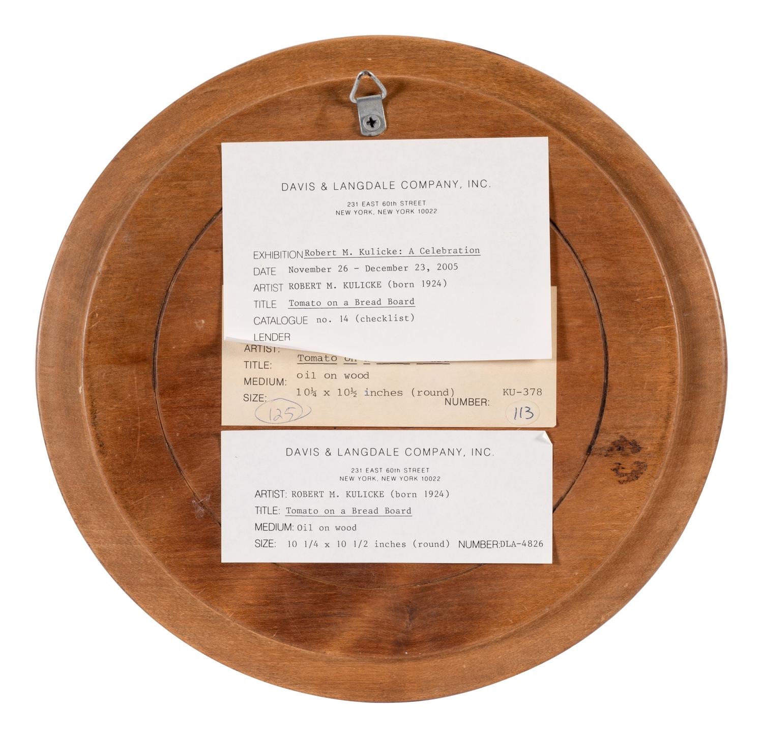 Tomato on a Bread Board , 1980