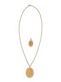 COLLECTION OF GOLD AND GOLD-FILLED JEWELRY