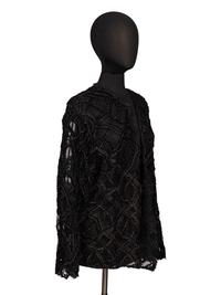 Chanel, Black Lace Cardigan Jacket