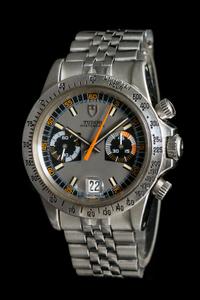 A Stainless Steel Oysterdate Chronograph Ref. 7159 "Monte Carlo" Wristwatch, Tudor,