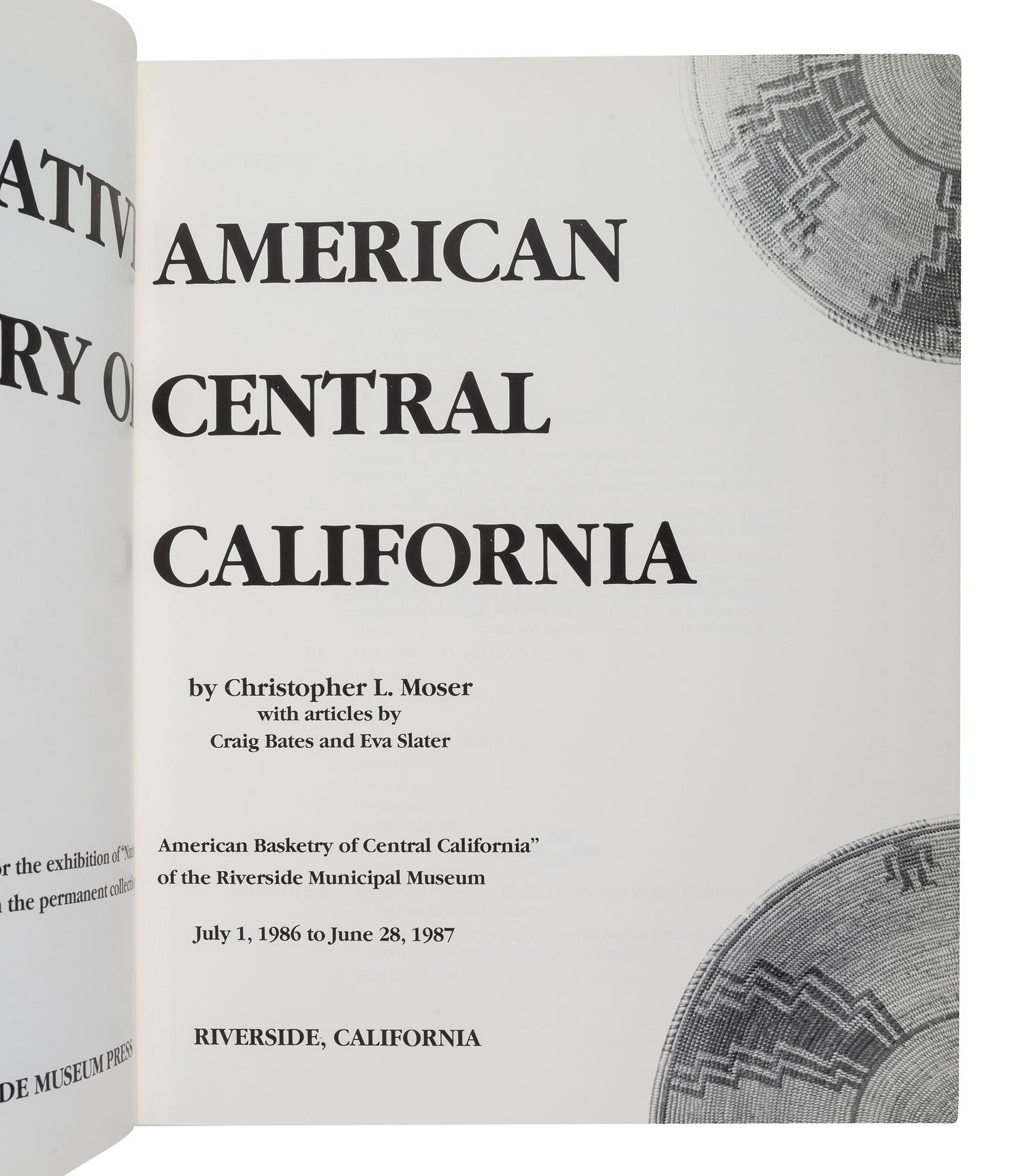 [CALIFORNIA] Native American Basketry of Central California