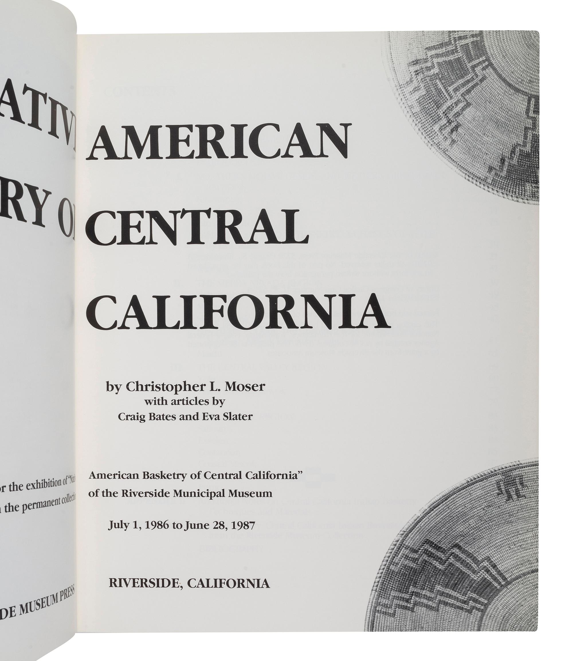 [CALIFORNIA] Native American Basketry of Central California